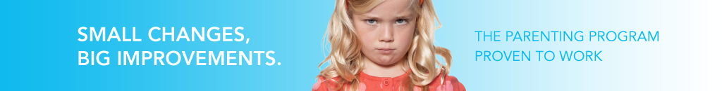 Pouting girl – Small changes, big improvements. The parenting program proven to work.
